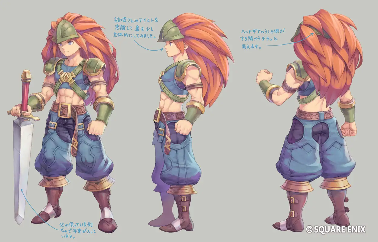 《圣剑传说VisionsofMana》曝光大量新角色立绘13